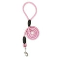 thumbnail image 2 of Heavy Duty Dog Leash - 3.9 FT for Large and Small Dogs - Strong Nylon, Comfortable Handle, Reflective Stitching - Ideal for Walking, Training, and Outdoor Activities, Pink, 2 of 4