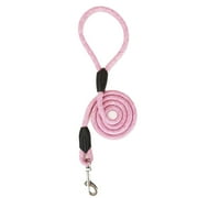 Hearth & Gear Durable Leash For Small Retractable Nylon With Comfortable Padded Handle And Reflective Stitching For Night Walking Chain Dog Leash Small Dog Leash Set Two Handle Dog Leash for Small