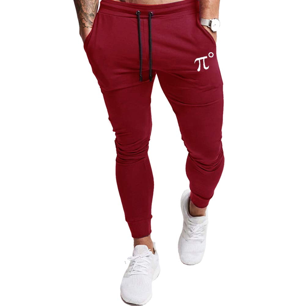 PIDOgYM Mens Slim Jogger Pants Tapered Sweatpants for Training Running Workout with Elastic Bottom Walmart