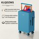 thumbnail image 4 of KLQDZMS maleta de cabina de 20 "24" 26 "pulgadas ABS + caja de embarque de PC cubierta de carrito de gran capacidad caja de contraseña para hombres equipaje para estudiantes, 4 of 4