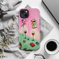 thumbnail image 6 of Quirky Vintage Ducks with Wine Phone Case, Funny Artistic Illustration Protective Cover for iPhone 16 15 14 13 12 11 Pro Max Plus Mini, 6 of 6