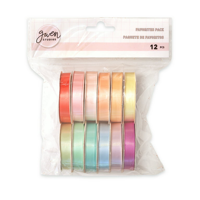 Personalized Satin Ribbon 3/8 - 36 Colors