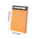 thumbnail image 3 of Libreta de Papel Kraft Grueso | Libreta Desmontable con Encuadernación Cosida | Libreta Portátil de Notas con Hojas Desprendibles | Naranja | 13,7 X 9 Cm | 300 G, 3 of 6