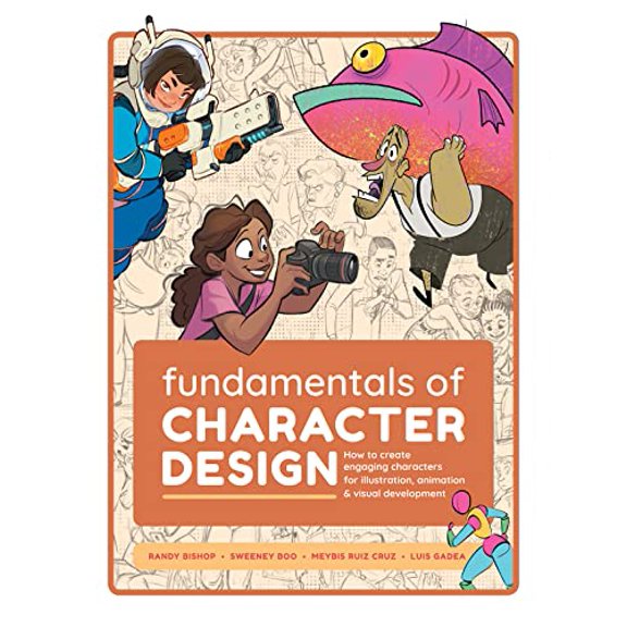 Pre-Owned Fundamentals of Character Design: How to Create Engaging Characters for Illustration, Animation & Visual Development, 9781912843183, 1912843188, Paperback, Illustrated edition