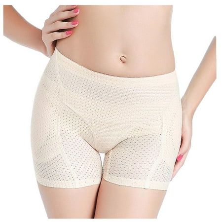 

XIAOFFENN Womens Underwear Cotton Breathable Underwear For Women Sexy Buttocks Hips Breathable Pantie Shapewear Fake Buttocks Plus Size Underwear Clearance