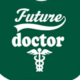 thumbnail image 4 of Inktastic Future Doctor Medical Career Boys or Girls Baby Bib, 4 of 4