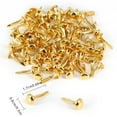 thumbnail image 3 of Boreal Craft 100Pcs Double Feet Retaining Nail Clip Type Metal Retaining Nail For Leather For DIY Handmade Crafts A Utility Clips Heavy Duty with Lanyard Mini Clamps Clamps Heavy Duty Clips for, 3 of 7