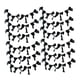 thumbnail image 3 of 12 piezas de guirnalda de lazos, pancarta colgante, pancarta de lazo, decoración de fiesta, decoraciones de fiesta con lazos Negro, 3 of 9