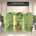 thumbnail image 2 of Oriental Furniture 5 1/4 ft. Garden Gate Canvas Room Divider - 6 Panel, 2 of 5