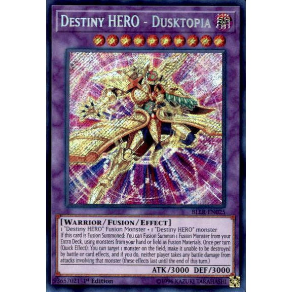Yu-Gi-Oh Destiny HERO - Dusktopia BLLR-EN025