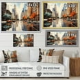 thumbnail image 4 of Designart "Urban Heights with Skyscrapers III" Cityscapes Floater Framed Wall Decor, 4 of 7