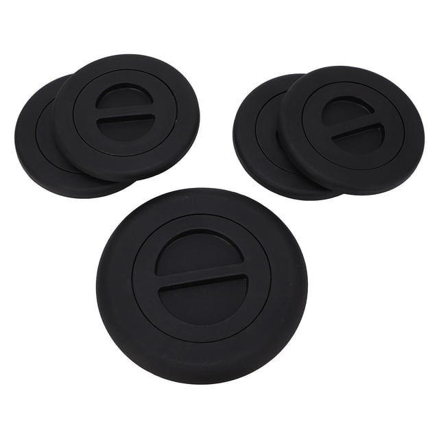 Kit de cubierta de tapón de cama tapón de cama de cuello de cisne 5 piezas resistente a la abrasión negro 68225506AA para camionetas ANGGREK Otros