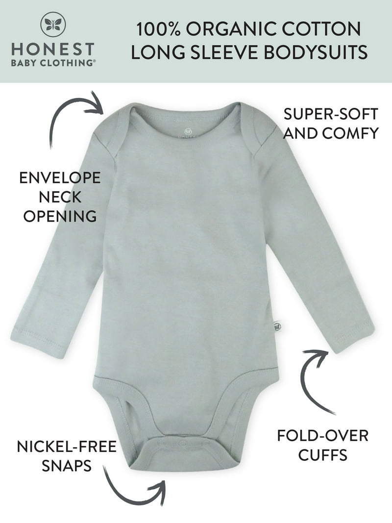 Organic Cotton Baby Bodysuits Baby Clothing Pack