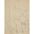 thumbnail image 2 of Charles Demuth 19x24 Black Ornate Framed Double Matted Museum Art Print Titled: Study for Pacquebot&nbsp;‘Paris’ (ca.&nbsp;1921-22), 2 of 5