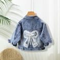 thumbnail image 1 of Children's Denim Jackets For Spring And Autumn Small Medium And Large Children's Clothing Stylish Jackets And Tops White, 1 of 9