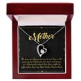 thumbnail image 1 of To Mom Mother Knows Best Forever Necklace w Message Card, 1 of 8
