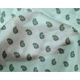 thumbnail image 4 of oneOone Silk Tabby Fabric Paisley Block Printed Craft Fabric BTY 42 Inch Wide, 4 of 4