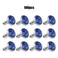 thumbnail image 4 of M Buder Diamantes Acrílicos Decorativos de 8 mm / 0.31 inches con Borde Plateado y Base, Remaches de Cristal Brillante para Manualidades DIY, Ropa, Zapatos y Bolsos, Color Azul Marino, 4 of 9