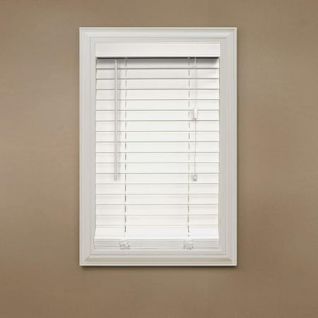 2 Pack Home Decorators White 2 In Faux Wood Blind 35 In W X