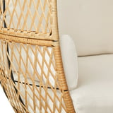 Better Homes & Gardens Ventura Boho Stationary Wicker Egg Chair ...