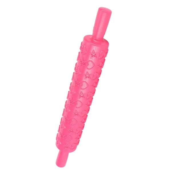 Rodillo para amasar, rodillo para amasar con relieve para tartas de fondant, materiales ecológicos