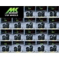 thumbnail image 3 of 1/64 Wheels hot wheels Black Rubber Tires Model Car Modified Parts JDM VIP For Hotwheels Tomica MiniGT F3 10.2mm, 3 of 6