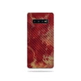 thumbnail image 1 of Carbon Fiber Skin Decal Wrap Compatible With Samsung Galaxy S10 Plus Sticker Design Crimson Marble, 1 of 2