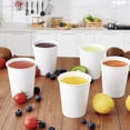 thumbnail image 4 of 8 oz Paper Cups Disposable Coffee Cups Party Cups For Hot Cold Drinks BPA FREE, 4 of 8