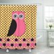 thumbnail image 1 of ABPHQTO Búhos Cute Polka Dot Girly Sweet Polkadots Patterns Retro Cortina de ducha 160x180 cm, 1 of 1