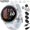 Music Whitestone / Cloud Blue, variant on Forerunner 170 Music Whitestone/Cloud Blue 010-03920-11 Bundle with Deco Essentials Charging Dock, Silicone Dust Cover for Garmin Watch 3 Pack and USB Type C Charging and Sync Cable