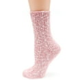 thumbnail image 2 of MIRMARU M105 Women's Winter 4 Pairs Wool and cotton Blend Crew Socks Collection, 2 of 5