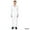 WHITE, variant on NATURAL UNIFORMS MENS COVERALLS LONG SLEEVES