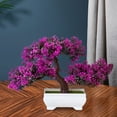 thumbnail image 4 of Árbol artificial en maceta Zulema bonsái falso, 4 of 7