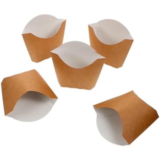 Generic Kraft Paper Snack Boxes Food Safe 100pcs and Environmentally Friend