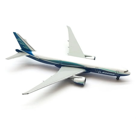Hogan Boeing 777-200LR Small 1/1000 Scale Die Cast Aircraft Airplane