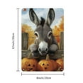 thumbnail image 2 of Festive Decor. Fall in The Countryside: an Iron Sign Featuring "Donkey And Pumpkin" an Essential Home Accessory for Country Living Enthusiasts, Perfect for Decorating Kitchens, 2 of 8