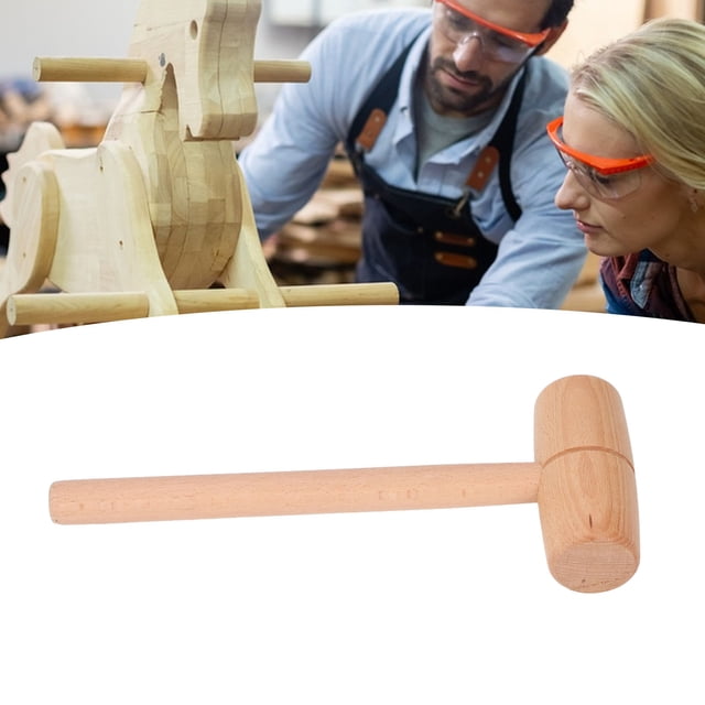 2 UDS MAZO PARA TALAR MADERA MAZO DE MADERA MARTILLO PARA HIELO MANUAL MARTILLO DE MADERA MULTIUSOS PARA FÁBRICAS INSTALACIÓN DE MUDESBLES TALLADO EN COPTINTERÍA