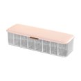 thumbnail image 2 of Ckraxd Transparent Cable Organizer Box with Lid - 8 Compartment Storage for Cords and Accessories - Easy Tidy Solution for Home or Office, 2 of 5