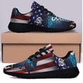 thumbnail image 3 of Nurse American flag Shoes Sneakers for Women Men Black Size 6, 3 of 7