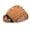 Brown Black, variant on Suodoka 11.5 Inch Thickened PU Leather Baseball Glove for Youth and Teens, Left Hand Throw Soft Outdoor Training Mitt Rose Red
