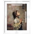 thumbnail image 5 of Art.com Praying Girl, Italian Painting of 19th Century Giclee Print by Roberto Ferruzzi, White Frame Wall Art, 17" x 21", 5 of 5