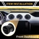 thumbnail image 2 of Ventilación de aire del calentador de AC del tablero Unique Bargains para Ford F150 2004-2008, salida de A/C del tablero central, conducto de ventilación de aire, plástico negro, 1 Pc, 2 of 6
