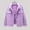 Purple, variant on Women's Fashion Casual Colorful Solid Size Large Pocket Button Denim Coat Women's Short Coat Long Jean Jacket Boyfriend Jean Jacket Women Half Denim Jacket for Women Denims Jacket for Women Juniors