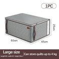 thumbnail image 2 of TIMIFIS Organization And Storage Visual Clothes Storage Bag Wardrobe Sorting Storage Box Portable Storage Bag Winter Quilt Storage Box Storage Containers ummer, 2 of 4
