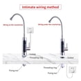 thumbnail image 4 of Instant Water Heater Tankless Heaters,Kitchen Electric Hot Water Tap,Bathroom Heating Stainless Steel Faucet ,Faster Heat, 4 of 5