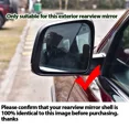 thumbnail image 3 of Rear View Rearview Mirror Glass Door Wing Mirrors Heated Side Mirror Glass for Jeep Grand Cherokee 2011-2022 1pc Left, 3 of 6
