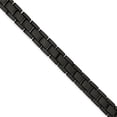 thumbnail image 1 of 8.5 in. Stainless Steel Polished Black IP-Plated Bracelet, 1 of 1