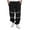 Black, variant on IROINNID Sweatpants for Men Casual Reflective Pants Loose Fit Wide Leg Daily Sweatpants Long Pants,Orange