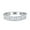 Silver, variant on Simulated Cubic Zirconia Size-5 Art Deco Full Eternity Stackable Band Wedding Ring 925 Sterling Silver