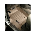 thumbnail image 3 of WeatherTech Custom Fit FloorLiners compatible with Explorer, Mountaineer - 1st Row (Driver & Passenger), Tan, 3 of 5